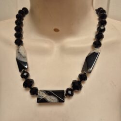 Black Onyx and Agate