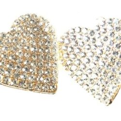 Heart Clip Earrings